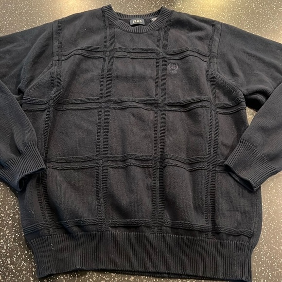 Izod Other - IZOD navy knit sweater size XL